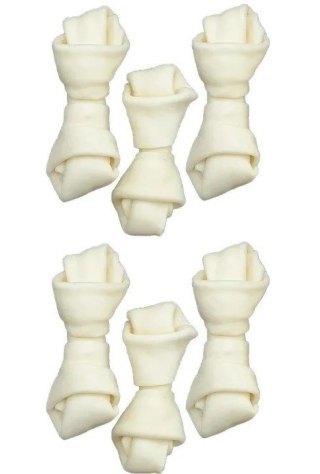 ZOLUX Kość wiązana biała 6 cm x 6