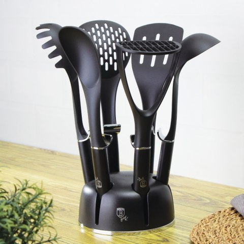 Zestaw przyborów kuchennych 7 el. BERLINGER HAUS Black Royal BH-6218