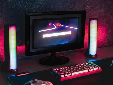 TRACER GŁOŚNIKI 2.0 BLUETOOTH SIGMA USB RGB