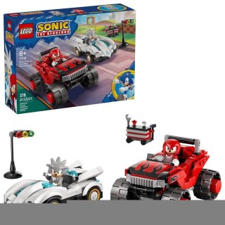 LEGO Sonic 77118 Srebrny samochód vs. monster car Knucklesa