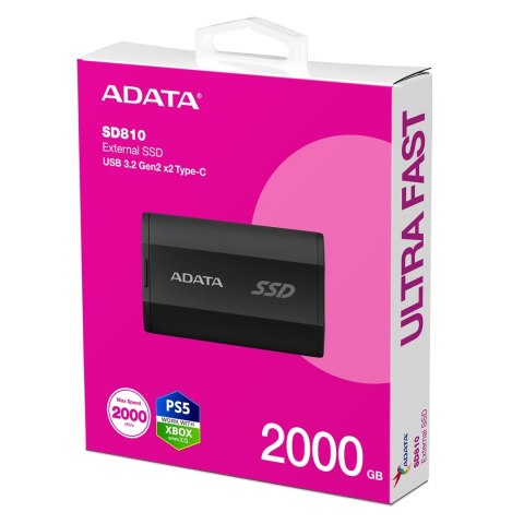 ADATA ADATA DYSK SSD SD 810 2TB BLACK
