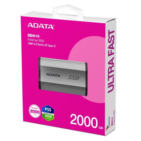 ADATA ADATA DYSK SSD SD 810 2TB SILVER
