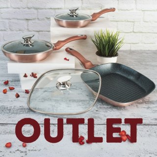 Zestaw 3 patelni z pokrywkami BerlingerHaus BH-6195 | OUTLET