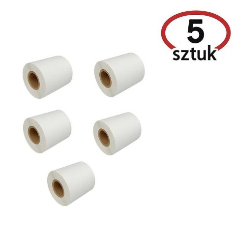 BSTech Etykiety termiczne 32x25mm*1000szt., zestaw 5 szt., ZEBRA
