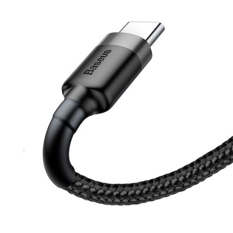 BASEUS KABEL USB DO USB-C CAFULE 3A 1M SZARO-CZARN
