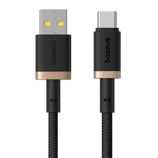 Kabel Baseus Dura USB-Typ C 60W 2m (czarno-złoty)