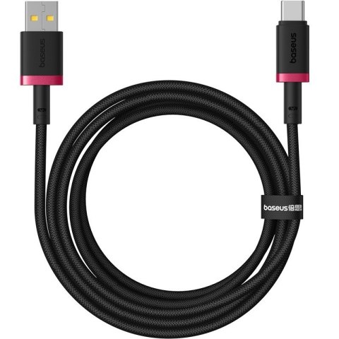 Kabel Baseus Dura USB-Typ C 60W 2m (czerwono-czarny)