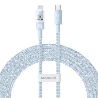 Kabel Baseus Gem USB C-IP 20W 2m (niebieski)