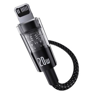 Kabel Baseus Gem USP C-IP 20W 2m (czarny)