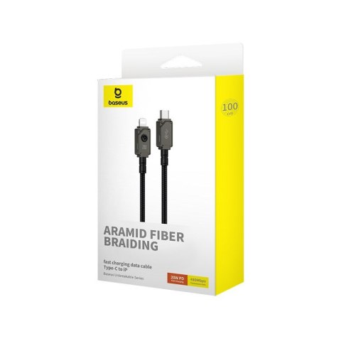 Kabel Baseus Unbreakable USB C-IP 20W 1m (czarny)