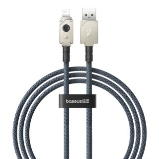 Kabel Baseus Unbreakable USB-IP 2.4A 1m (biały)