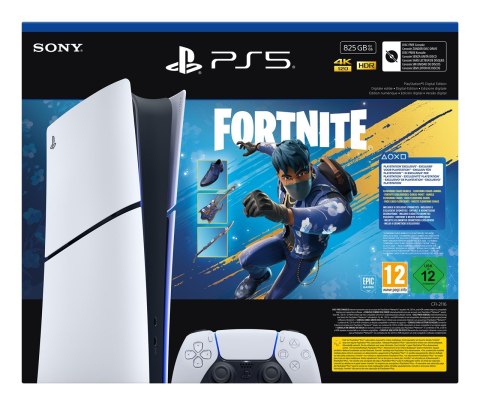 Sony PlayStation 5 Slim Digital + Fortnite Rozkwitający Chaos