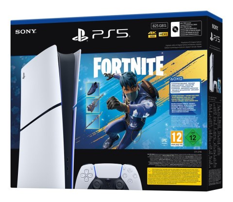 Sony PlayStation 5 Slim Digital + Fortnite Rozkwitający Chaos