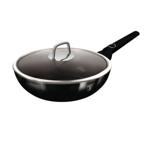 Patelnia wok z pokrywką 28cm BerlingerHaus Black Vantage Colletcion BH-8218