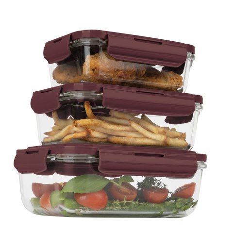Pojemniki na żywność z pokrywkami BerlingerHaus BH-8790 Leonardo