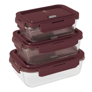 Pojemniki na żywność z pokrywkami BerlingerHaus BH-8790 Leonardo