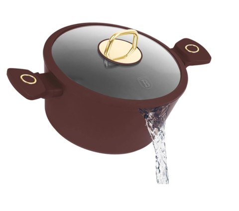 Garnek z pokrywką 24cm BerlingerHaus Leonardo BH-8041