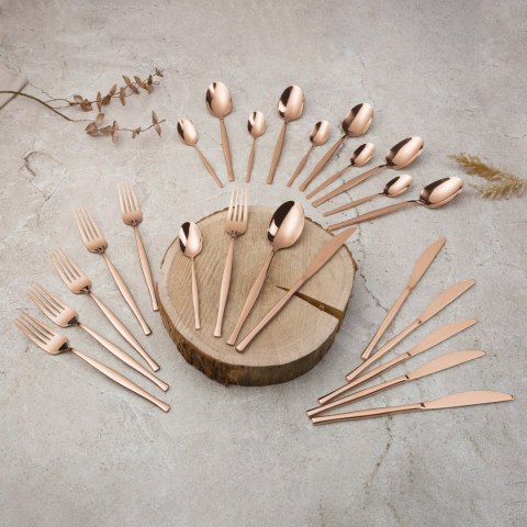 Sztućce 24szt BerlingerHaus Rose Gold BH-3065