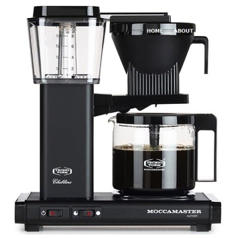 MOCCAMASTER Ekspres przelewowy MOCCAMASTER KBG 741 59645 (1520W; kolor czarny)