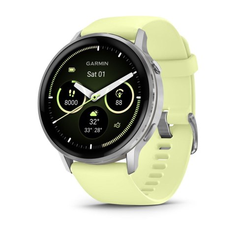 Garmin Smartwatch GARMIN Venu 4 45mm Gray Silver Citron