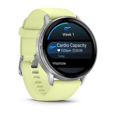 Garmin Smartwatch GARMIN Venu 4 45mm Gray Silver Citron