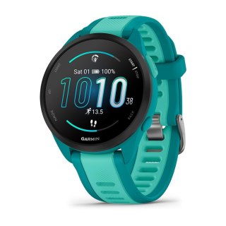 Garmin Zegarek Garmin Forerunner 165 Music, 43mm AMOLED turquoise aqua