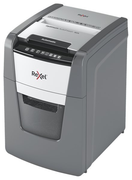 REXEL Rexel Niszczarka Optimum AutoFeed+ 90X, (P-4), 90 kartek, 34 l kosz