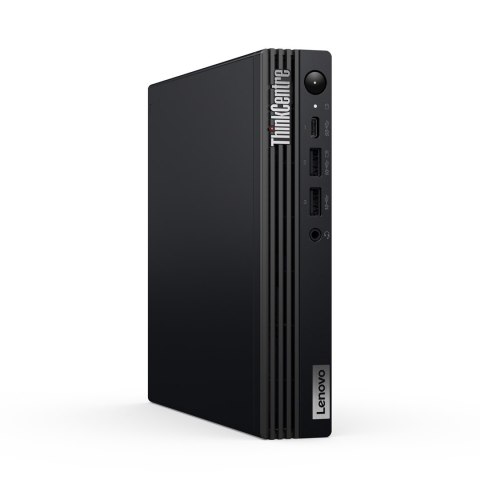Lenovo Lenovo ThinkCentre M70q Gen 5 i3-14100T 8GB DDR5 4800 SSD256 UHD Graphics 730 W11Pro Black 3Y OnSite