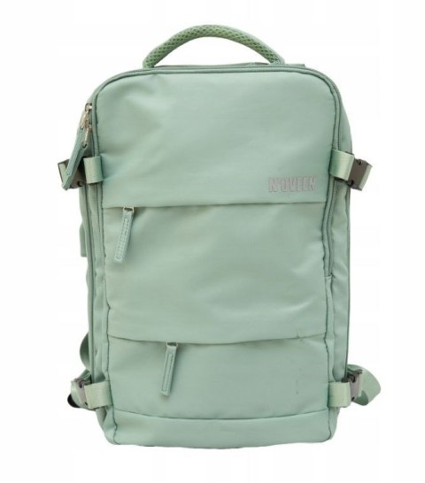 Plecak podróżny kabinowy NOVEEN CTB420, 40x20x25cm, miętowy