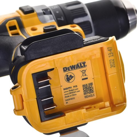 DeWalt Wiertarko-wkrętarka DeWalt 2 AKU DCD791P2-QW