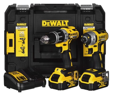 DeWalt Zestaw Combo 18V DCD796+DCF887 2x5,0Ah DCK266P2T