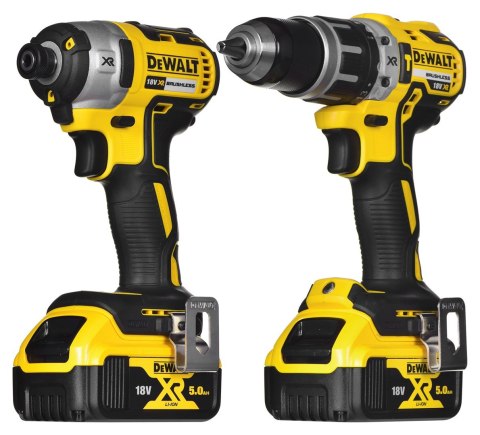 DeWalt Zestaw Combo 18V DCD796+DCF887 2x5,0Ah DCK266P2T