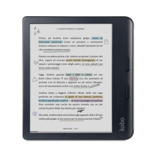 KOBO Ebook Kobo Libra Colour 7" E-Ink Kaleido 3 32GB WI-FI Black