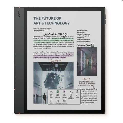 ONYX Ebook Onyx Boox Note Air 5 C 10,3" E-Ink Kaleido 3 64GB Wi-Fi Gray