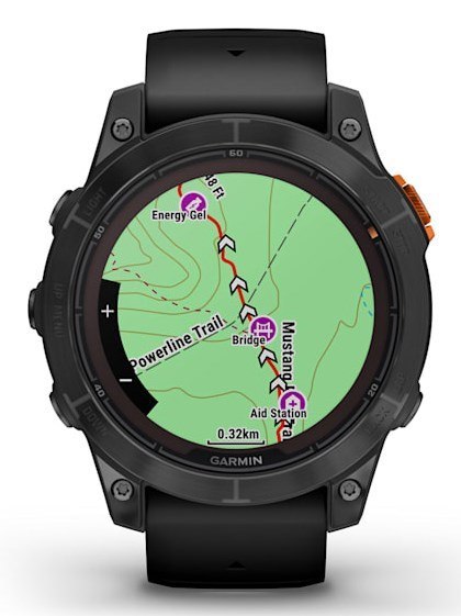 Garmin Zegarek Garmin Fenix 7 Pro Solar, 47mm czarny