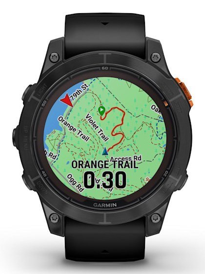 Garmin Zegarek Garmin Fenix 7 Pro Solar, 47mm czarny