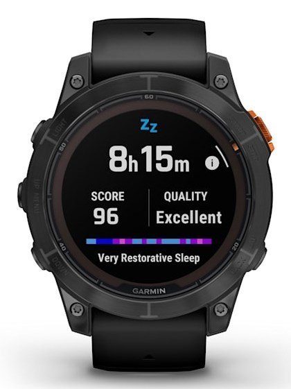 Garmin Zegarek Garmin Fenix 7 Pro Solar, 47mm czarny