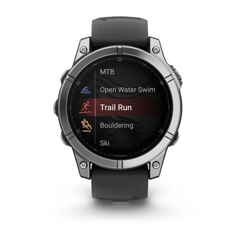 Garmin Zegarek Garmin Fenix E, 47mm AMOLED stainless steel