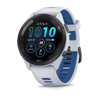 Garmin Zegarek Garmin Forerunner 265, 46mm AMOLED mleczny kwarc
