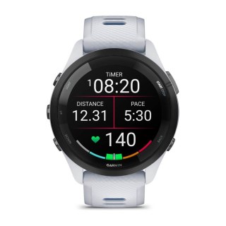 Garmin Zegarek Garmin Forerunner 265, 46mm AMOLED mleczny kwarc