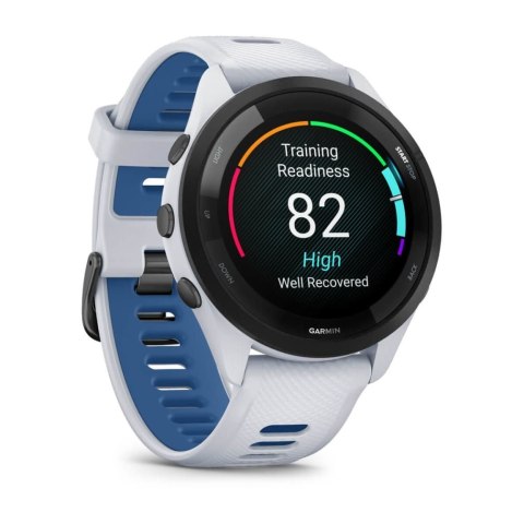 Garmin Zegarek Garmin Forerunner 265, 46mm AMOLED mleczny kwarc