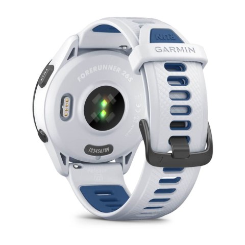Garmin Zegarek Garmin Forerunner 265, 46mm AMOLED mleczny kwarc