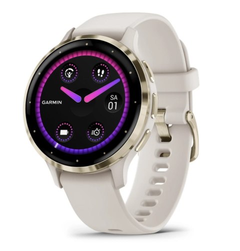 Garmin Zegarek Garmin Venu 3S, 41mm AMOLED złoty