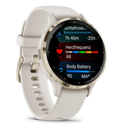 Garmin Zegarek Garmin Venu 3S, 41mm AMOLED złoty