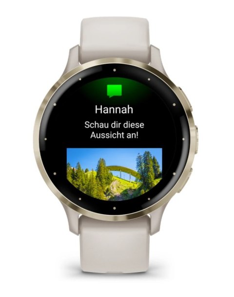 Garmin Zegarek Garmin Venu 3S, 41mm AMOLED złoty