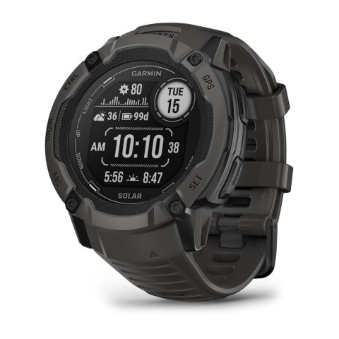 Garmin Zegarek sportowy Garmin Instinct 2X SOLAR Grafitowy