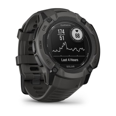 Garmin Zegarek sportowy Garmin Instinct 2X SOLAR Grafitowy