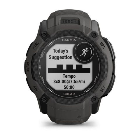 Garmin Zegarek sportowy Garmin Instinct 2X SOLAR Grafitowy