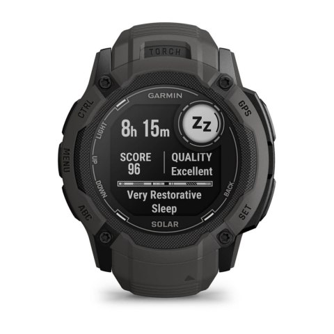 Garmin Zegarek sportowy Garmin Instinct 2X SOLAR Grafitowy