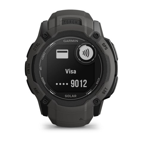 Garmin Zegarek sportowy Garmin Instinct 2X SOLAR Grafitowy